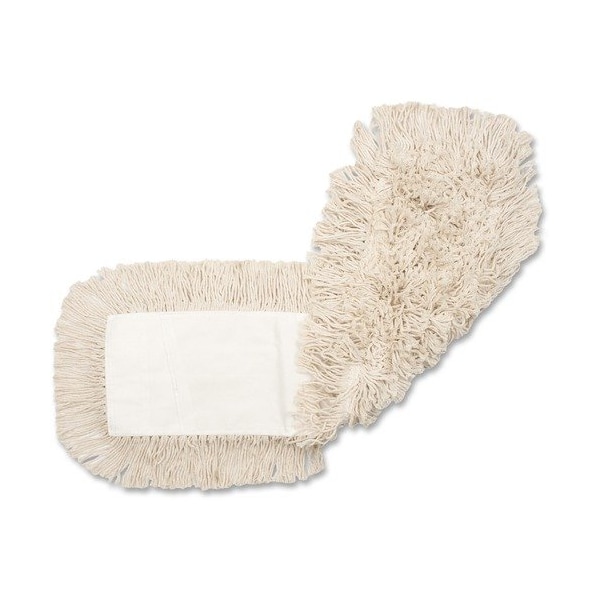 Genuine Joe Genuine Joe Dust Mop Refill, Cotton, Launderable, 48inx5in, Natural GJO48503 - main